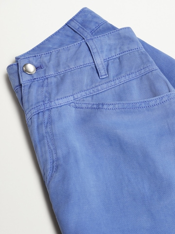 MANGO Regular Broek 'SKY' in Blauw