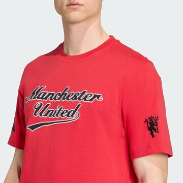 Maglietta 'Manchester United' di ADIDAS ORIGINALS in rosso