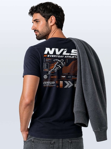 Neverless Shirt 'Everyday Athletics' in Blue