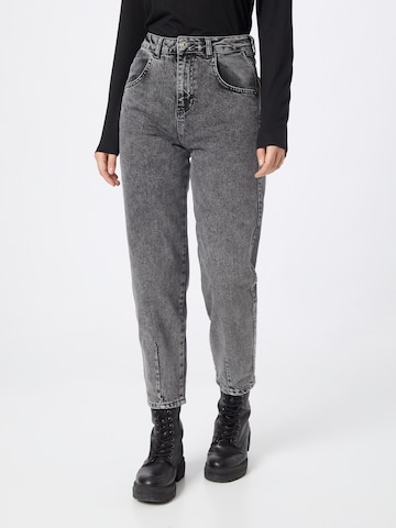 Dorothy Perkins Regular Jeans 'Barrel' in Grey: front