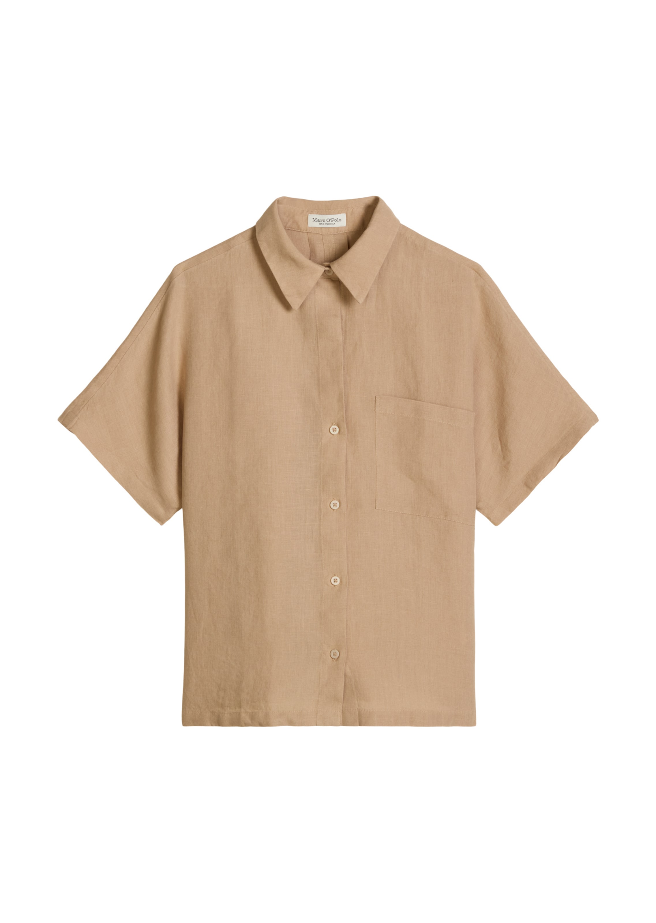 Marc O'Polo Blouse in XXS in de kleur Beige, Productweergave