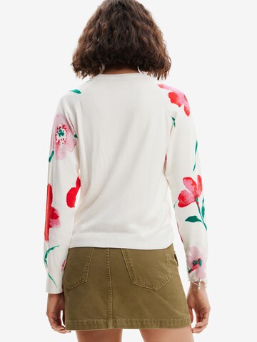 Pull-over Desigual en blanc