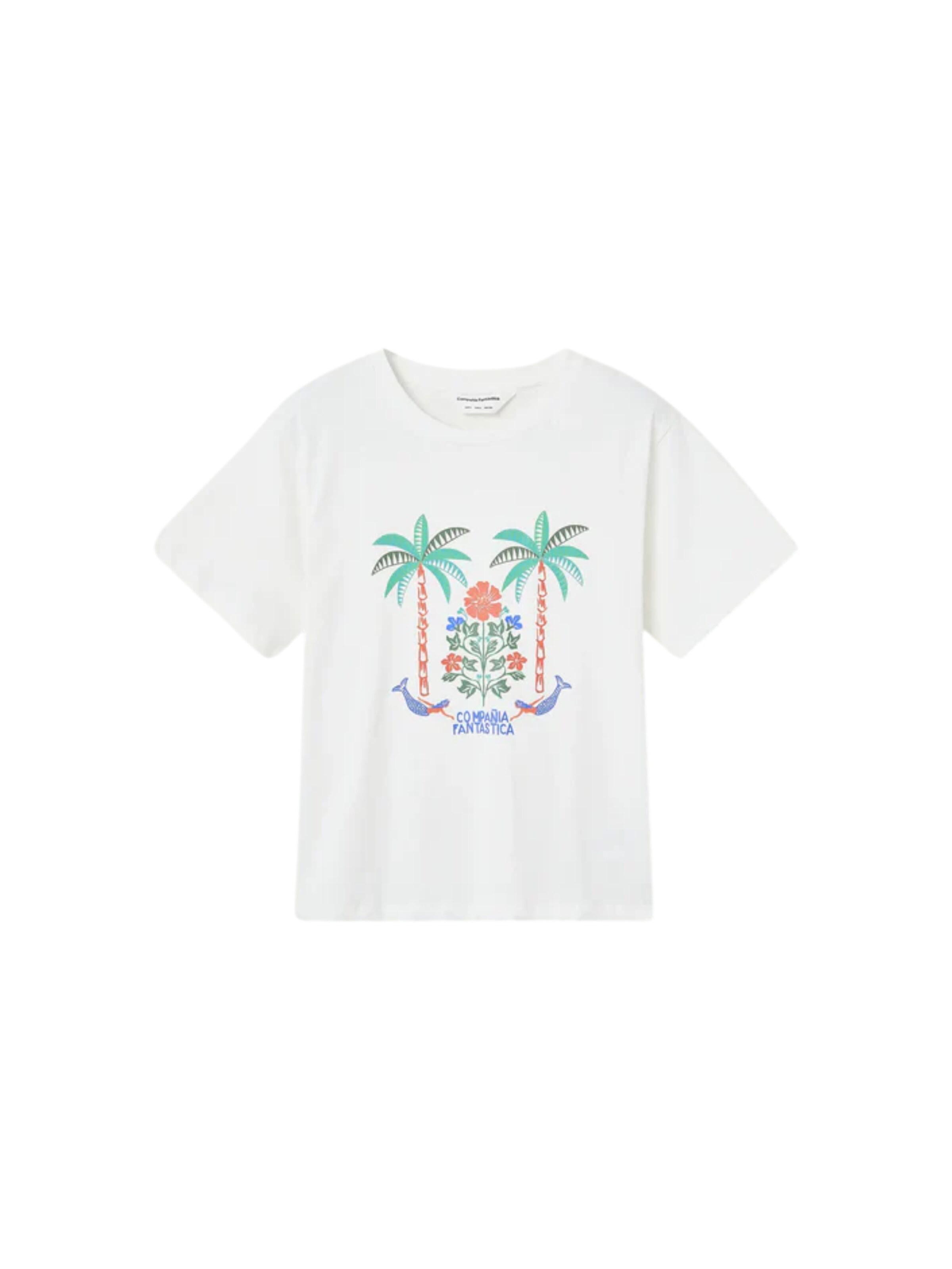 Compania Fantastica Shirt in Wit: voorkant