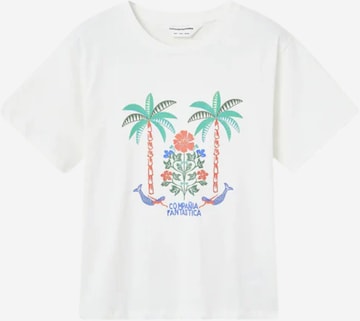T-shirt Compania Fantastica en blanc : devant