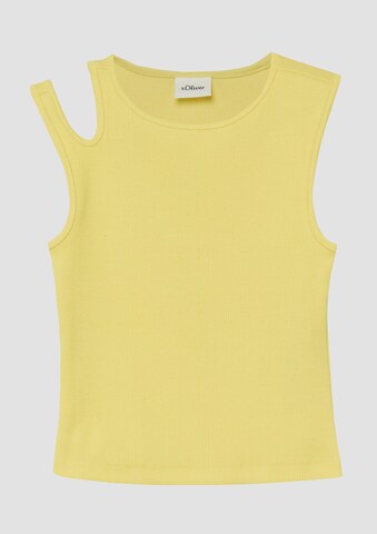 T-Shirt s.Oliver en jaune