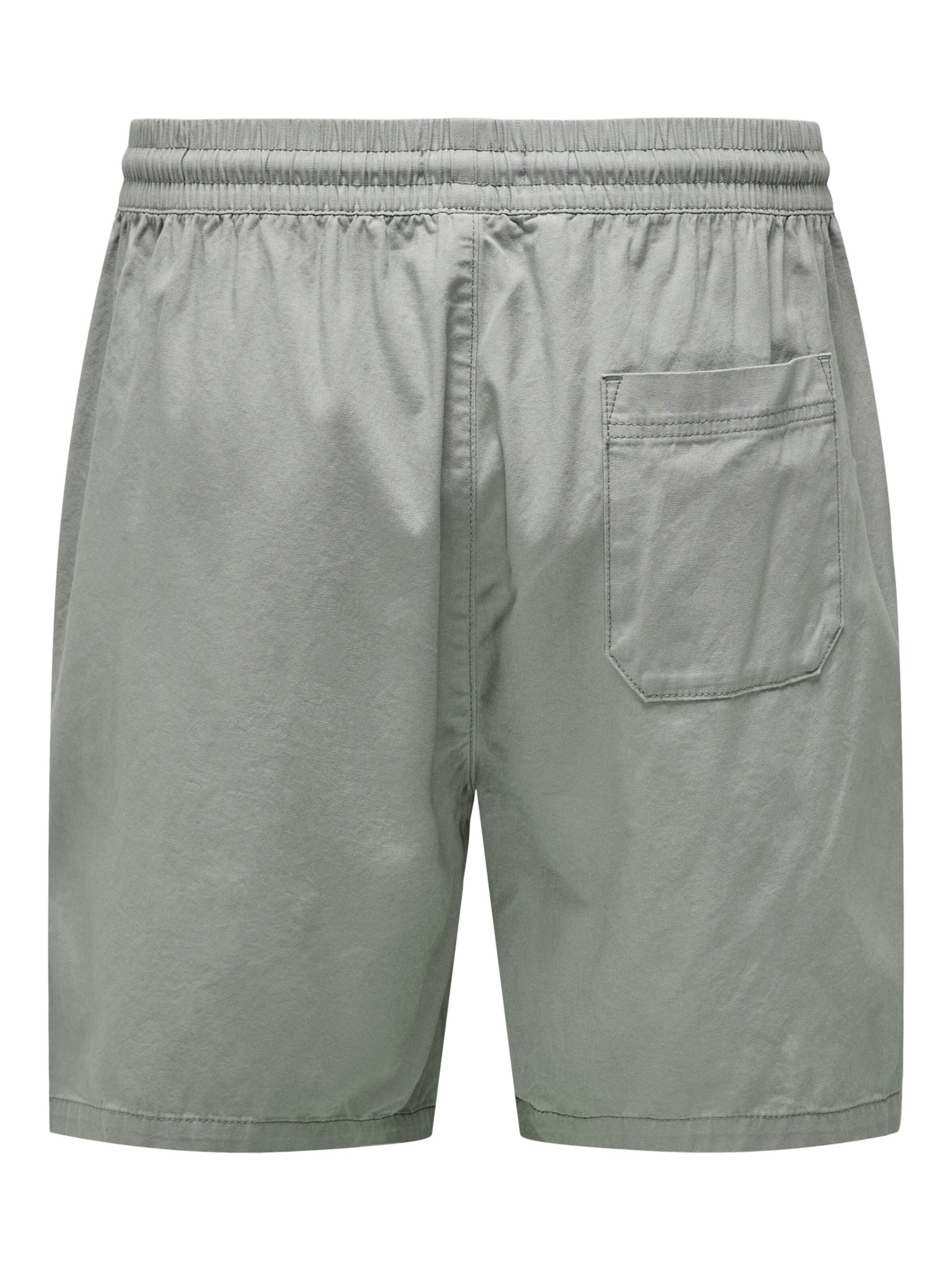 Only & Sons Regular Broek 'ONSTel' in Grijs