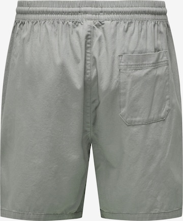 Regular Pantalon Only & Sons en gris