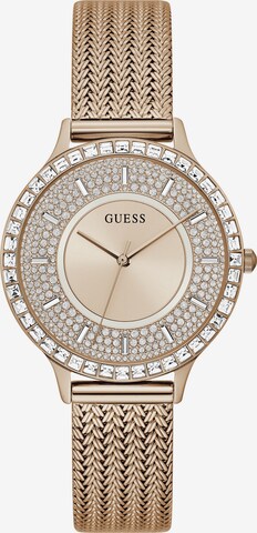 Orologio analogico 'Soiree' di GUESS in oro: frontale