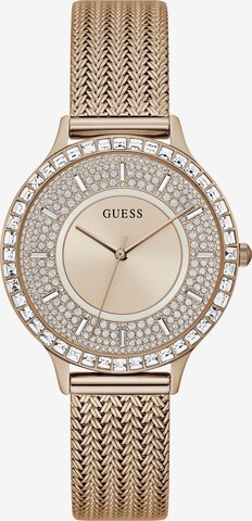 GUESS Analog Watch 'Soiree' in Gold: front