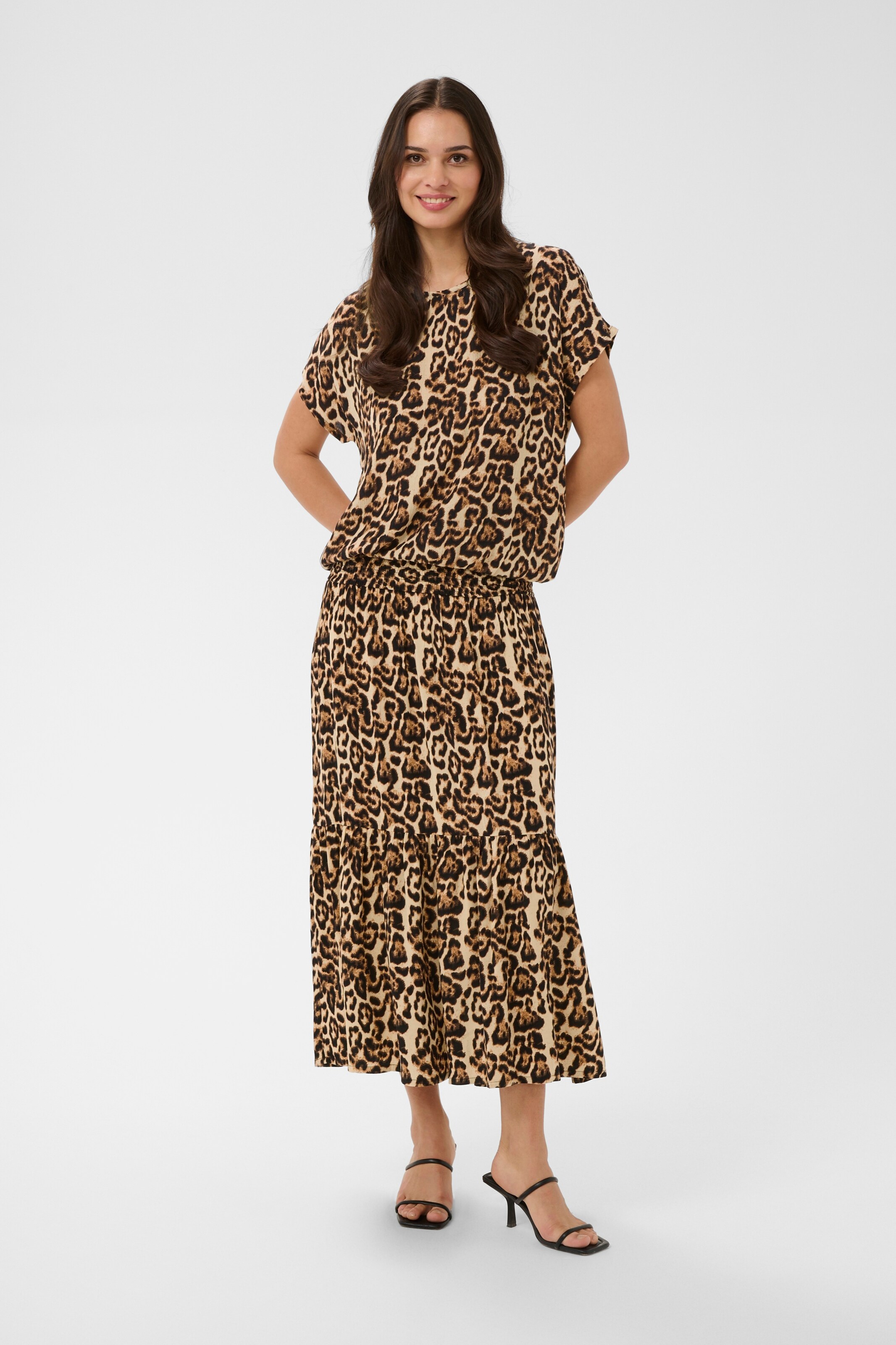 Kaffe Rock 'KAmaxi' in Beige