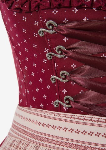 Dirndl 'Solana' MARJO en rouge