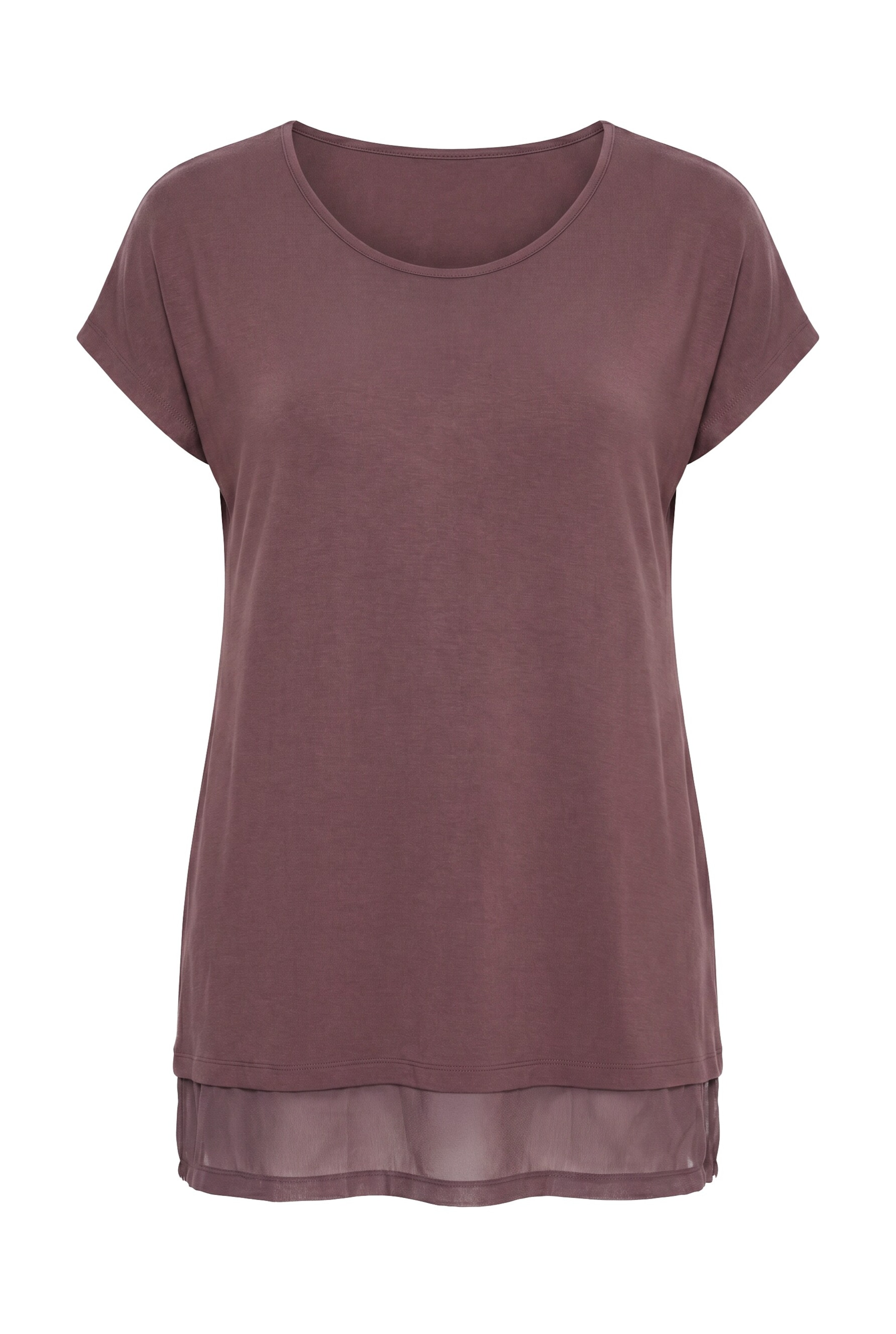 MIAMODA Shirt in Braun: Vorderseite