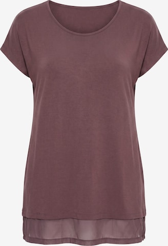 MIAMODA Shirt in Braun: Vorderseite