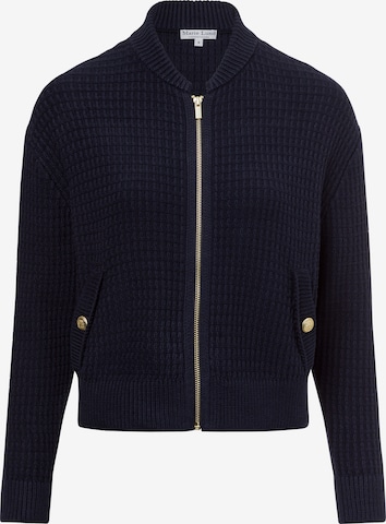 Marie Lund Strickjacke in Blau: Vorderseite