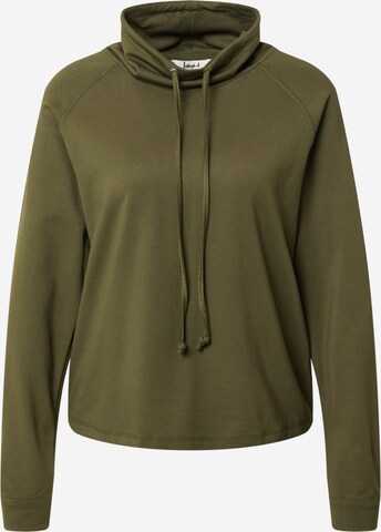 Liebesglück Sweatshirt 'Romy' in Green: front