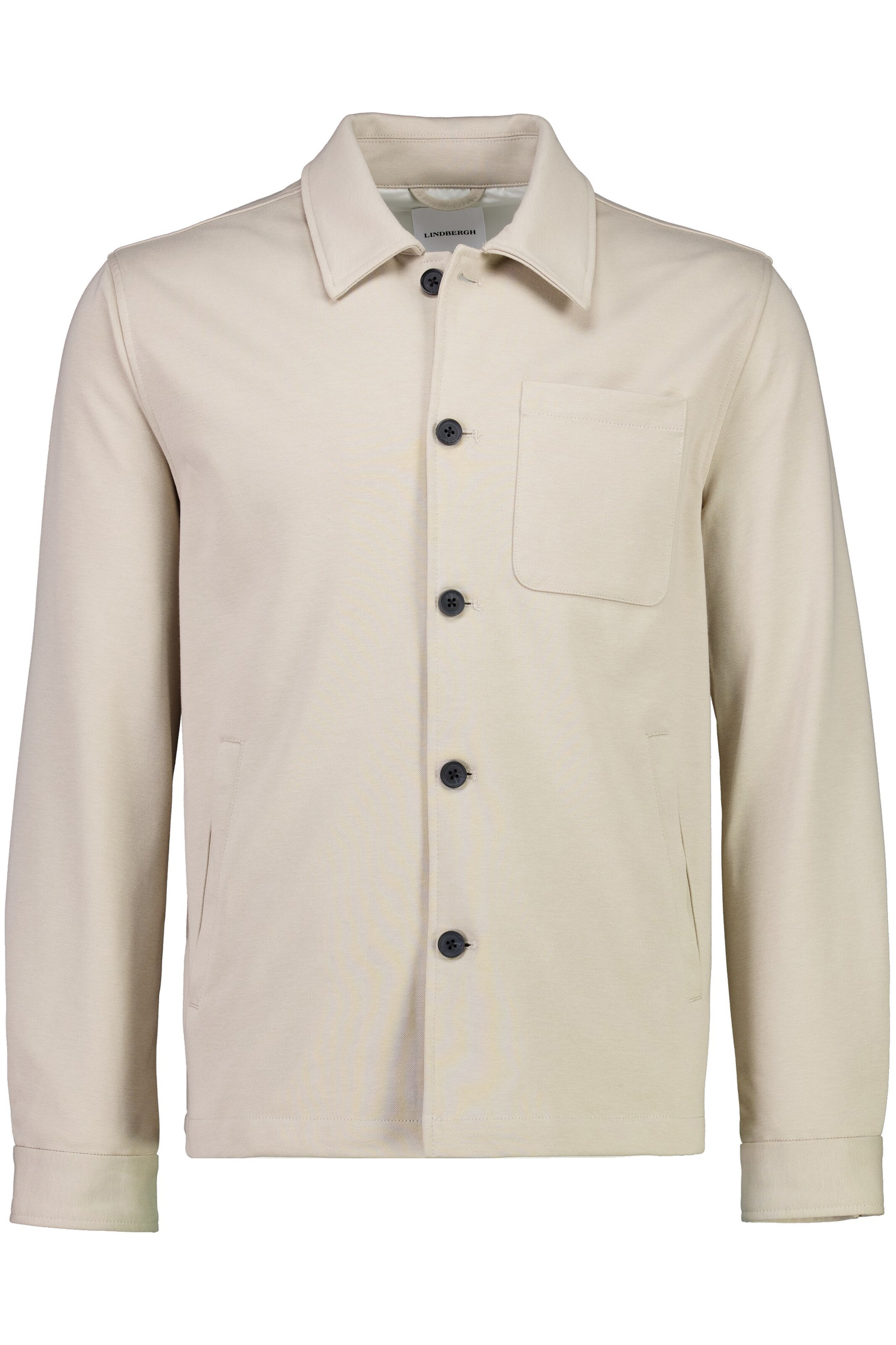 Lindbergh Comfort Fit Jacke 'Superflex' in Grau: Vorderseite