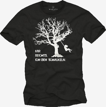 MAKAYA Shirt in Black: front