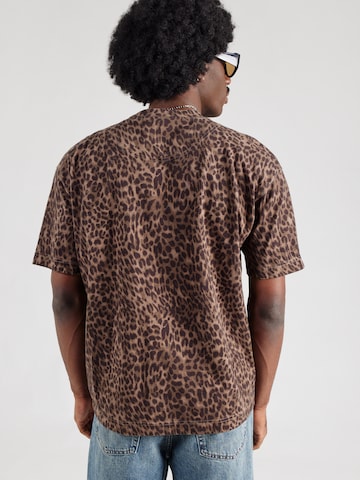 HOLLISTER Μπλουζάκι σε καφέ