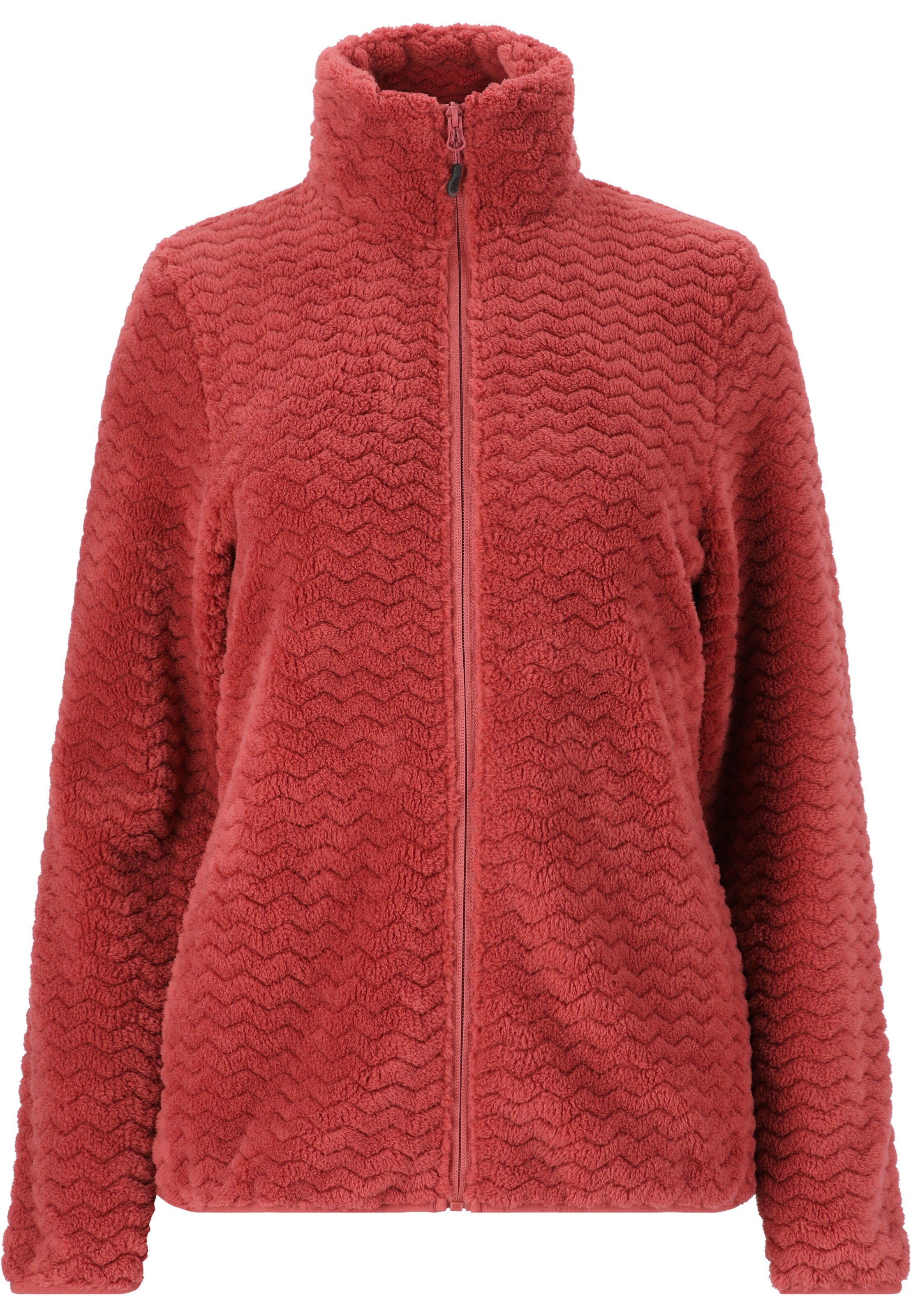 Whistler Functionele fleece jas 'Matra' in Rood: voorkant