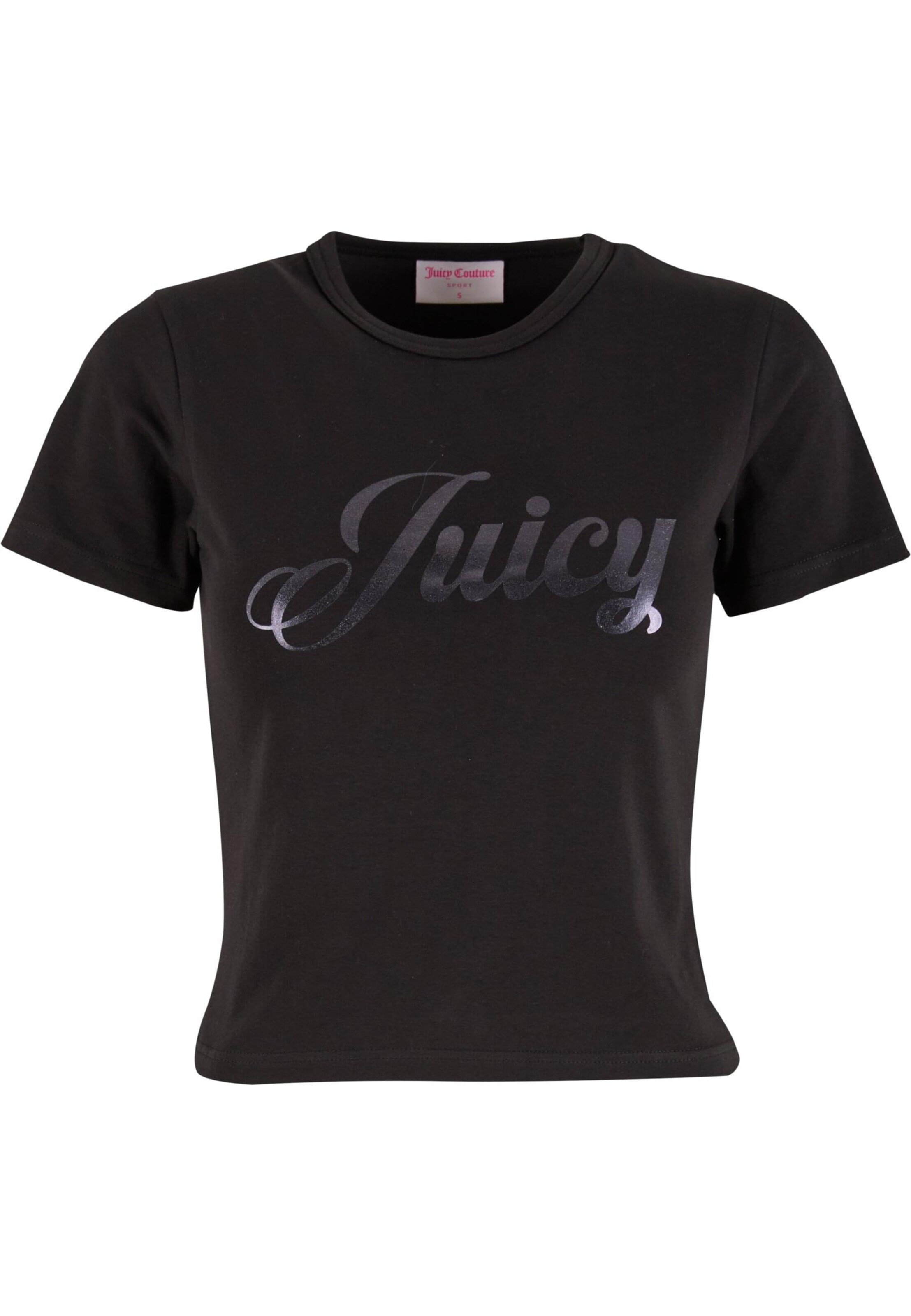 Juicy Couture Tričko - Čierna: predná strana