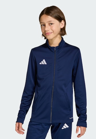 Giacca di felpa sportiva 'Entrada26' di ADIDAS PERFORMANCE in blu: frontale
