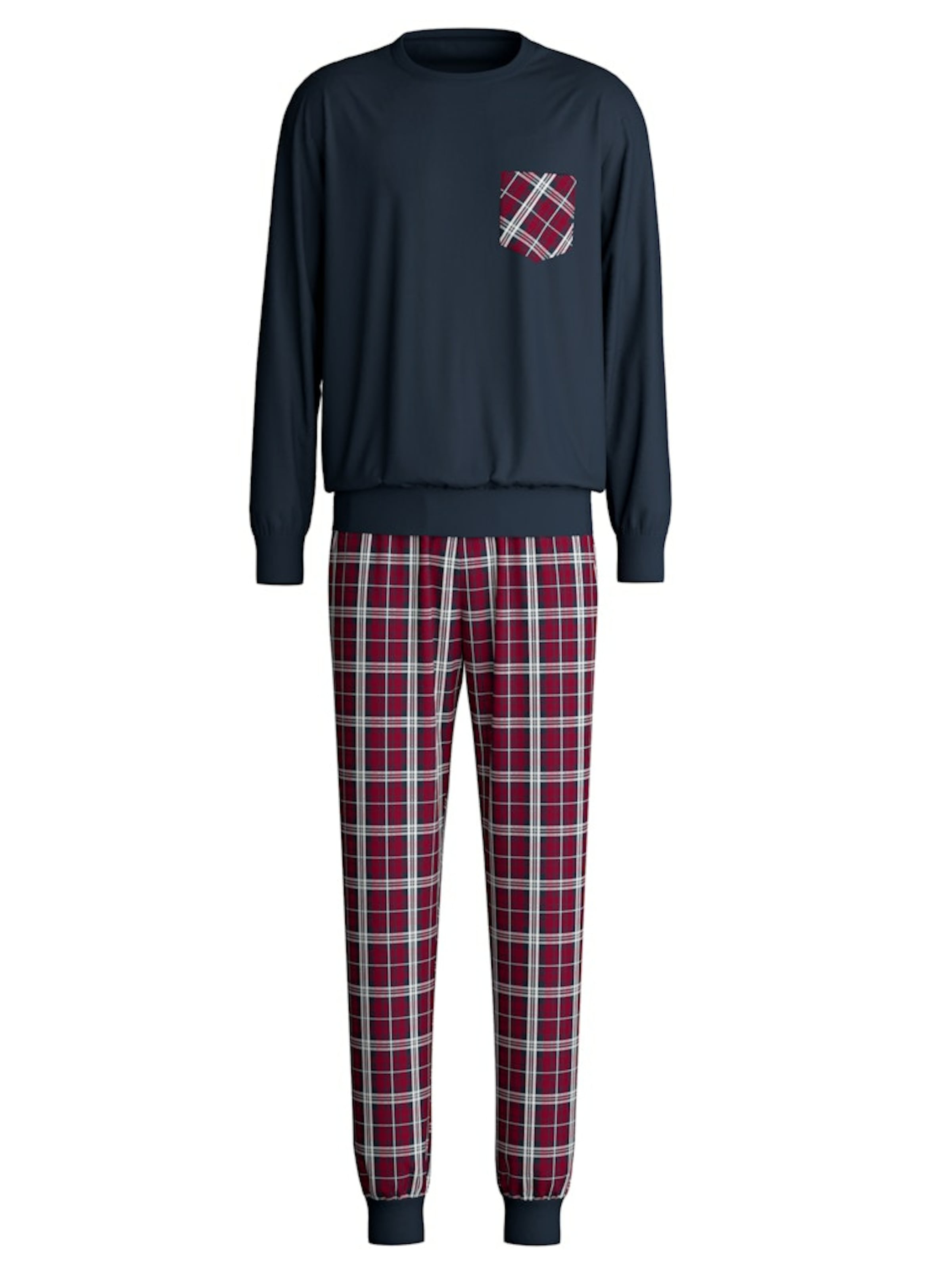 CALIDA Pajama in Blue: front