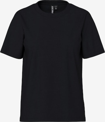 T-shirt PIECES en noir : devant