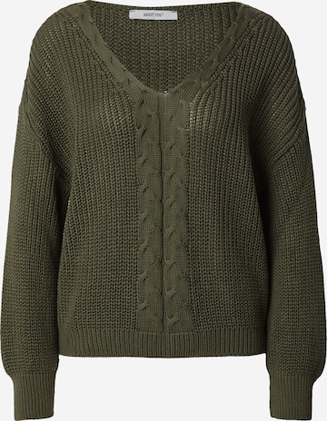 ABOUT YOU Sweater 'Jolin' in Green: front