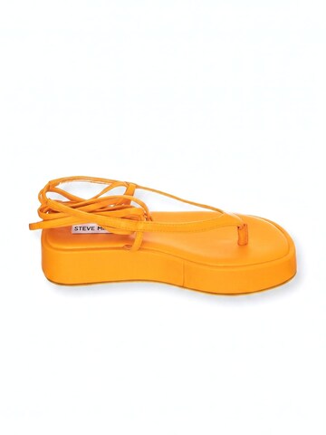 STEVE MADDEN Japonki 'Womens Banzai Orange Sandals' w kolorze pomarańczowy