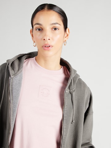 CONVERSE Μπλουζάκι 'Chuck Taylor Embro' σε ροζ
