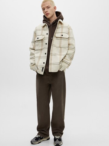 Pull&Bear Between-Season Jacket in Beige