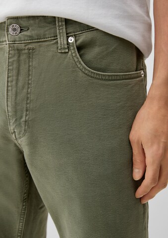 Regular Pantalon s.Oliver en vert