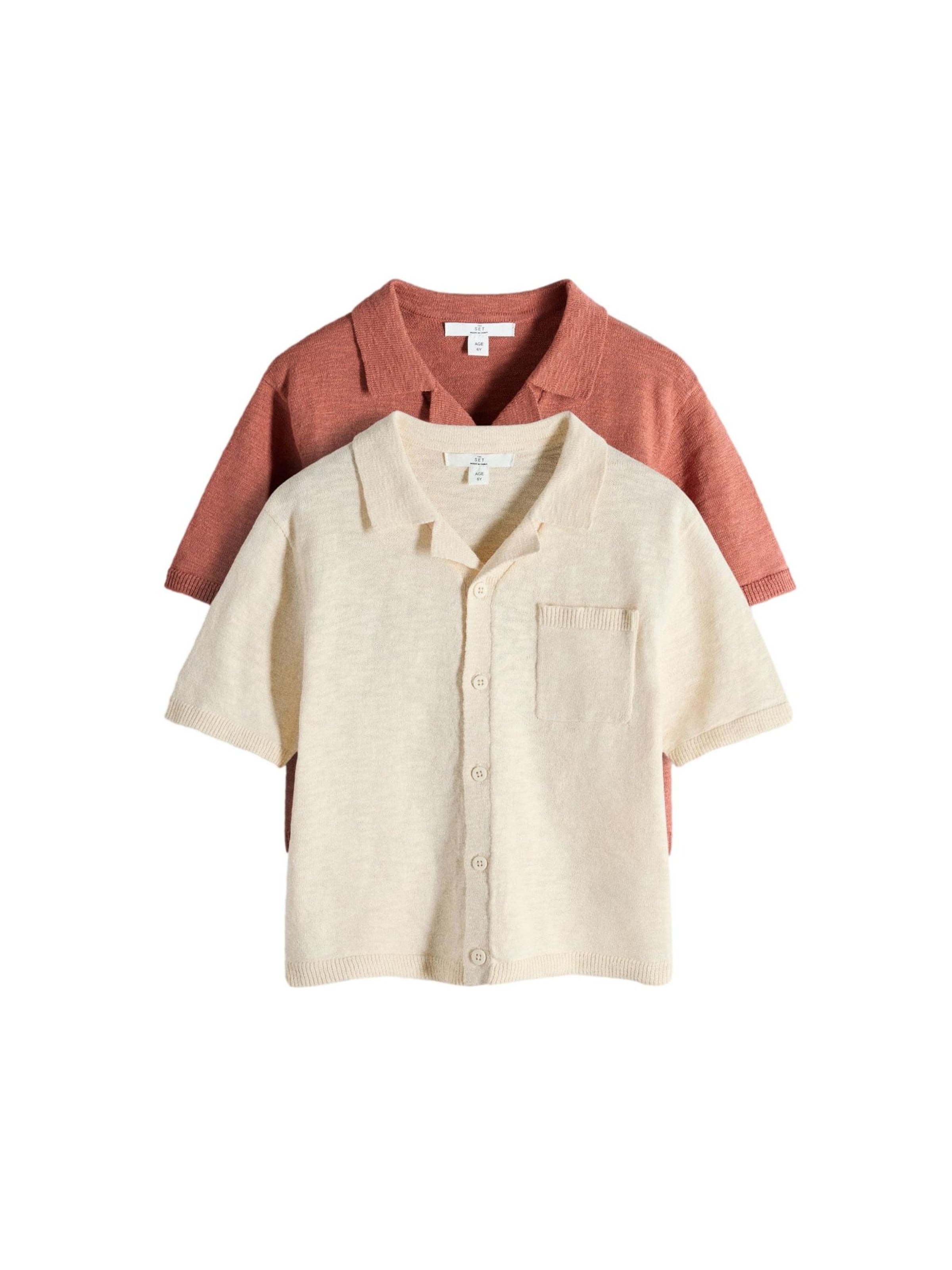 The Set Kofta i beige: framsida