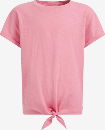 T-Shirt WE Fashion en rose : devant