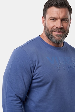 Men Plus Shirt in Blauw