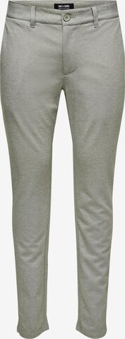 Only & Sons Slimfit Chino kalhoty 'Mark' – zelená: přední strana