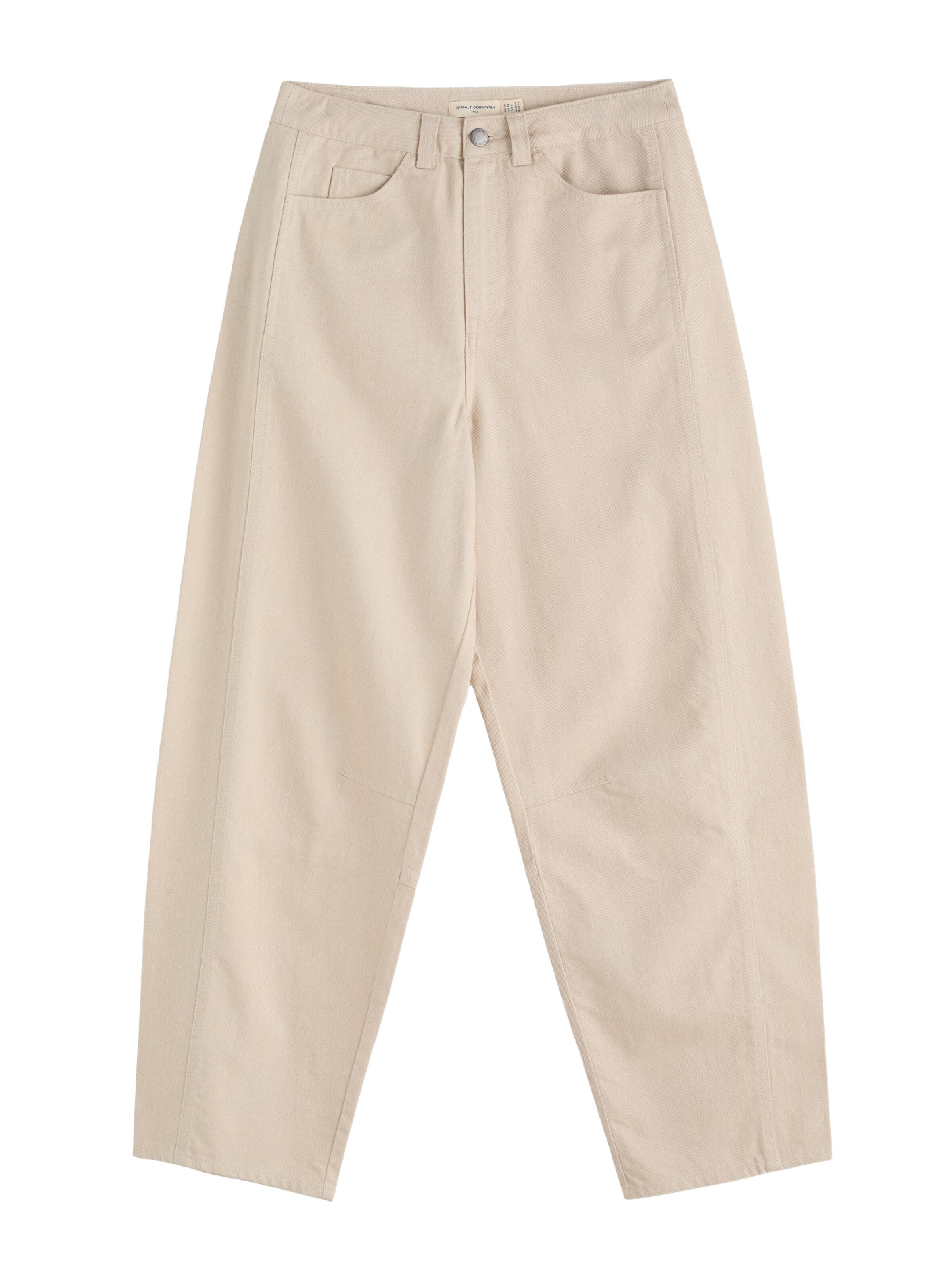 Seasalt Cornwall Loosefit Farkut 'Gwenver' värissä beige: etupuoli