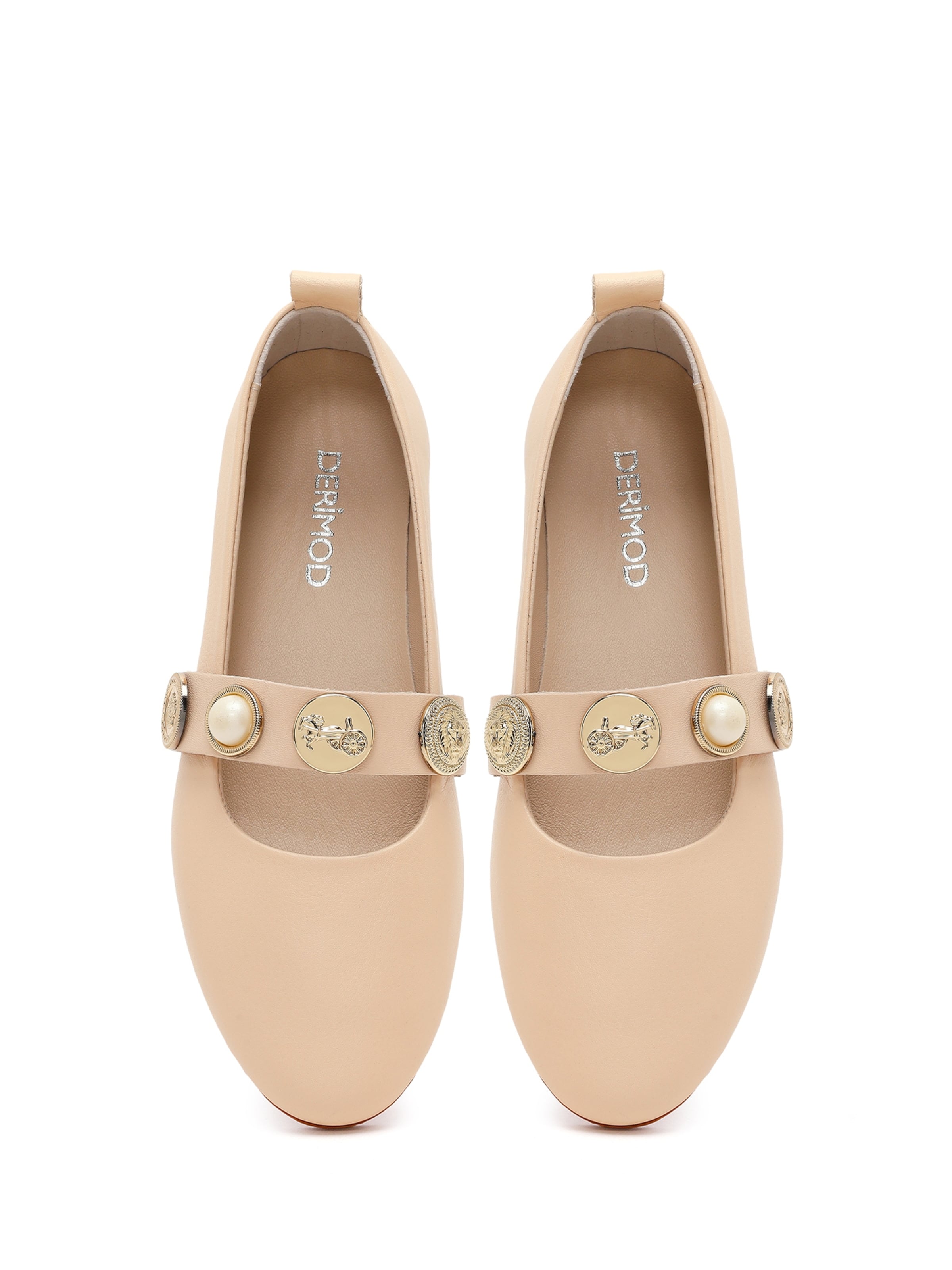 Derimod Ballerina in Beige