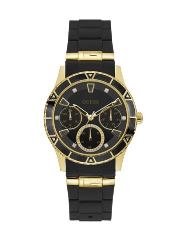 Orologio analogico 'Valencia' di GUESS in nero: frontale