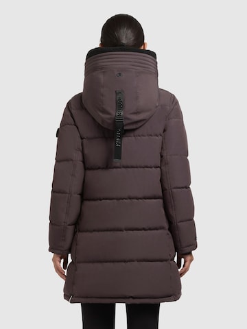 khujo Wintermantel 'Kelsi' in Braun