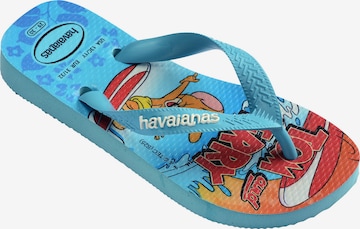 Chaussures ouvertes 'Top Warner' HAVAIANAS en bleu : devant