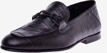 Baldinini Classic Flats in Black: front