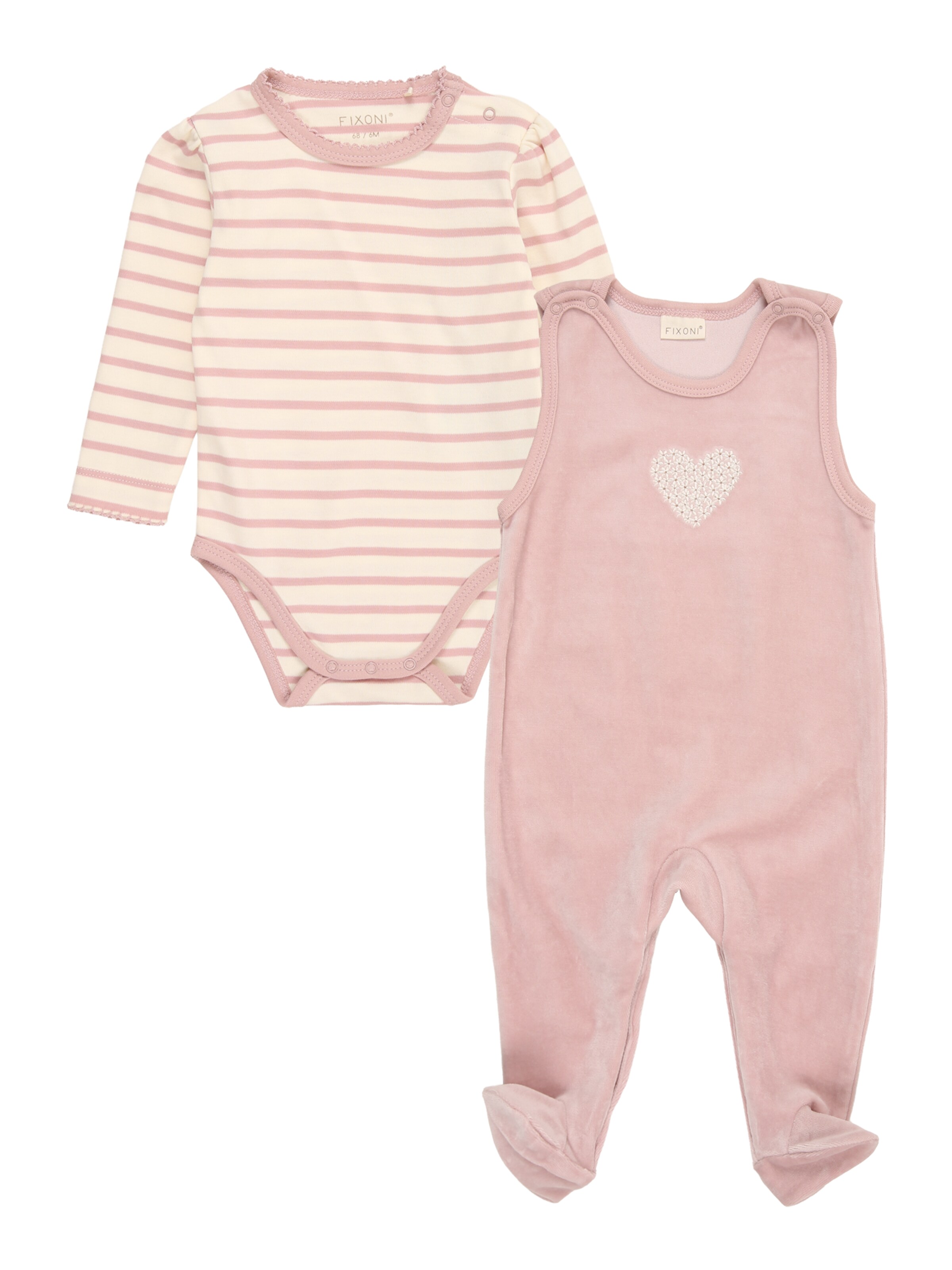 Fixoni Set in Pink: Vorderseite