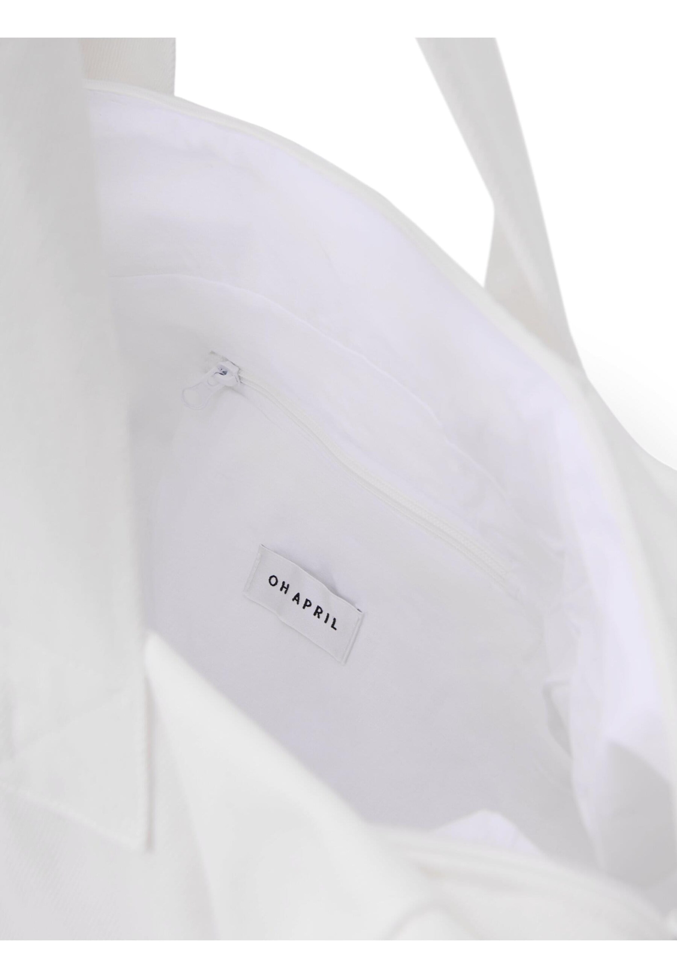 Cabas 'Anni' OH APRIL en blanc