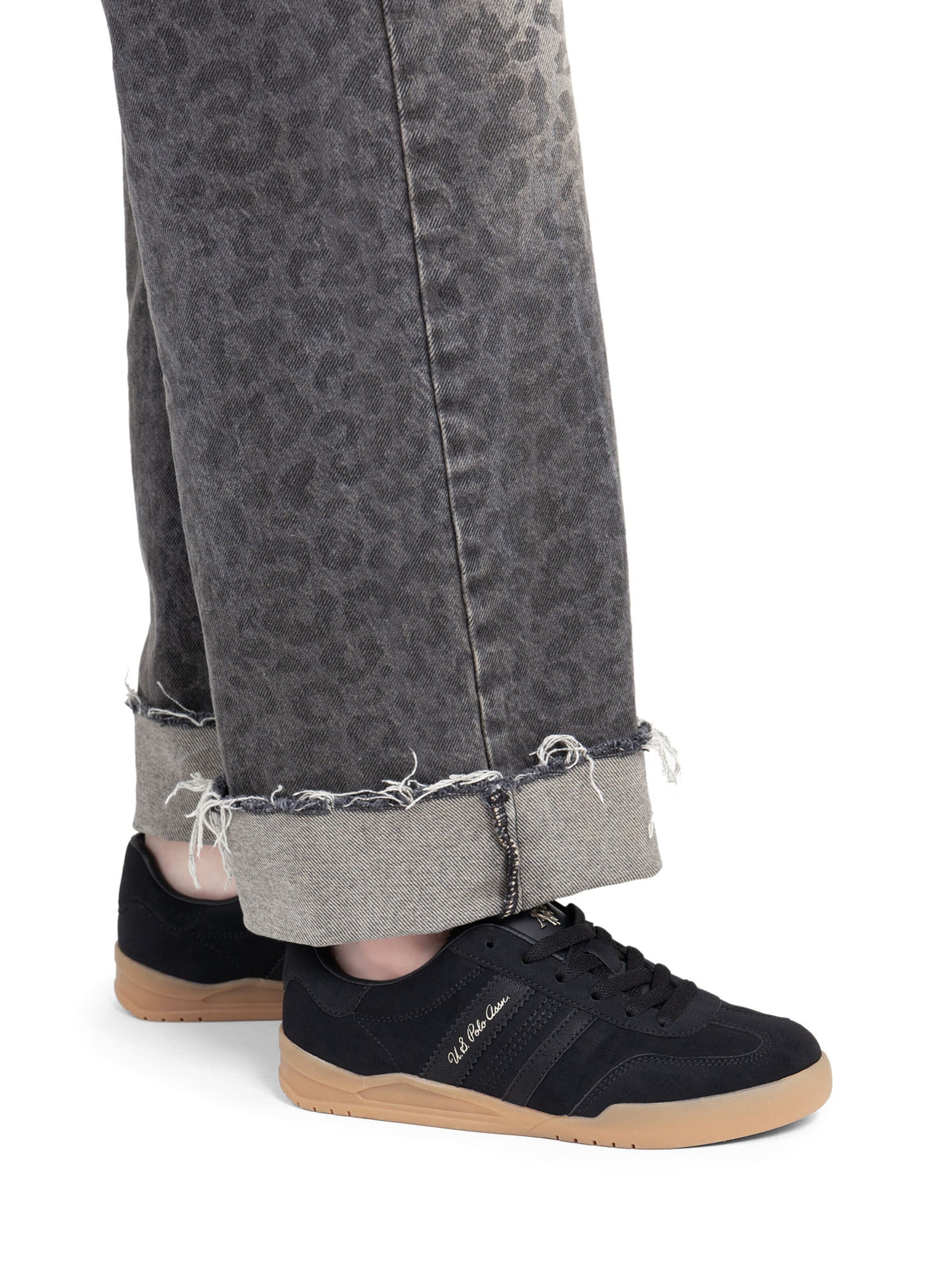 Baskets basses 'Jazz' US POLO ASSN. en noir