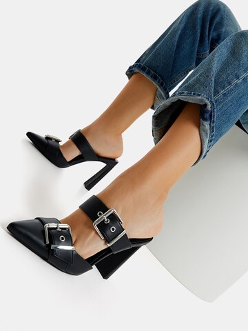 Bershka Mule in Black