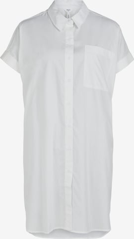 OBJECT - Vestido camisero 'Dora' en blanco: frente