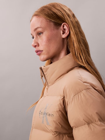 Giacca di mezza stagione di Calvin Klein Jeans in marrone