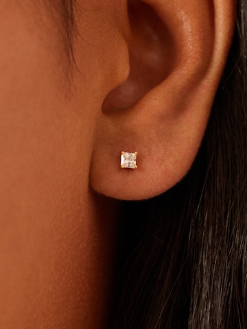 Lucardi Oorbellen in Goud: voorkant