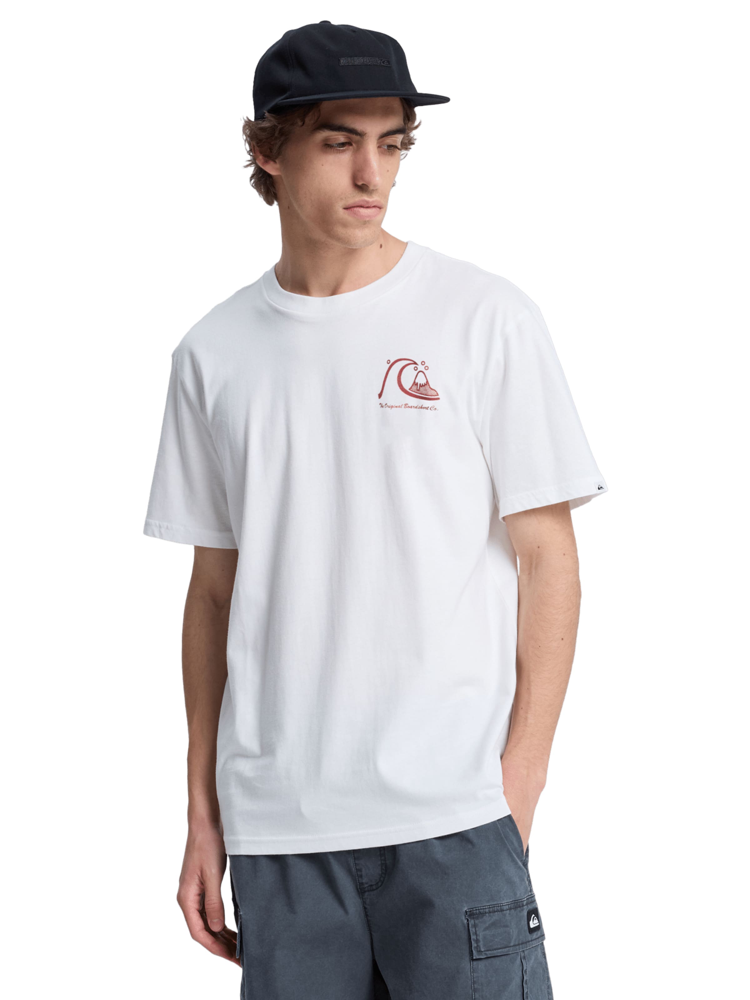 QUIKSILVER Shirt 'Evo Original' in White